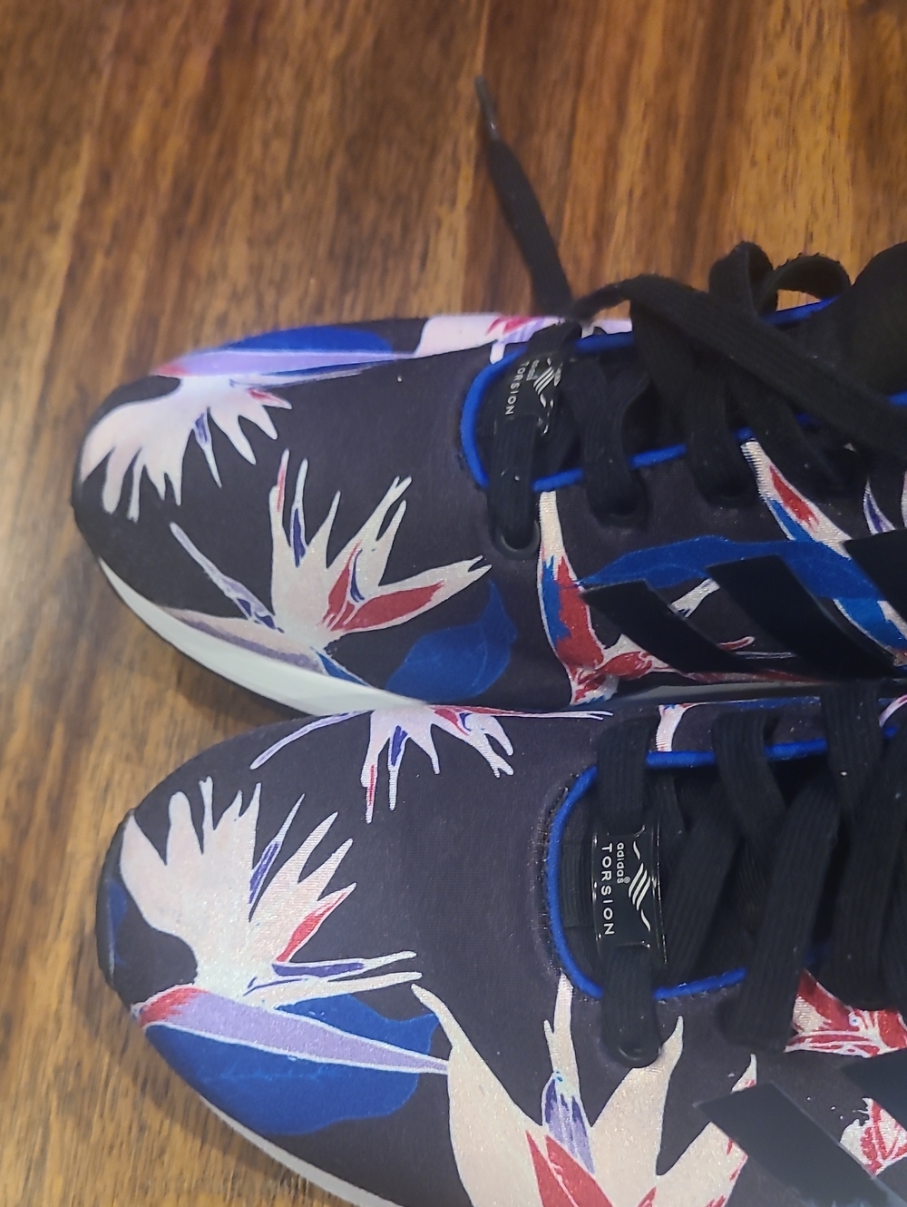 Adidas Originals ZX Flux "Bird of Paradise"  Size 9.5 Mens - Picture 2 of 6